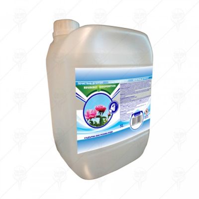 Течен дезинфектант с розова вода тип помпа 5000 мл. / 5л.
